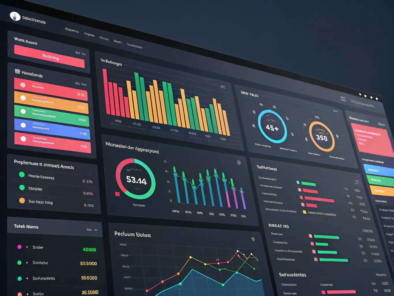 A digital interface displaying Kreko's advanced inventory management system, highlighting real-time data and streamlined operations.